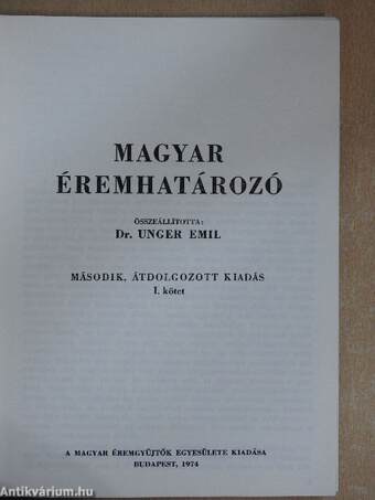 Magyar éremhatározó