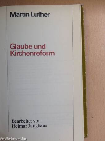 Glaube und Kirchenreform 2