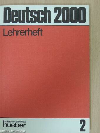 Deutsch 2000 2 - Lehrerheft