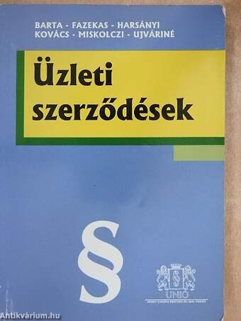 Üzleti szerződések