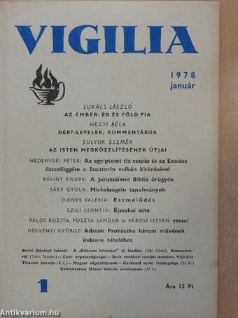 Vigilia 1978. január-december