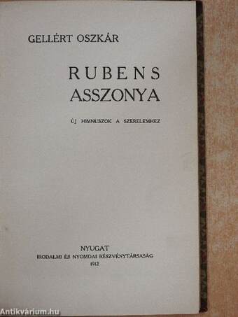 Rubens asszonya