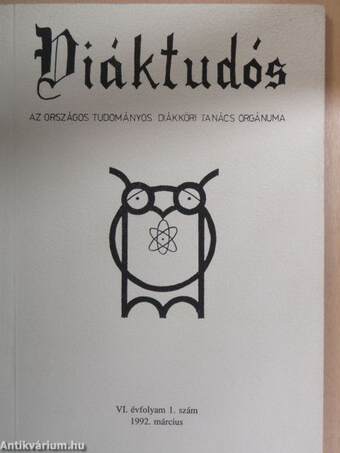 Diáktudós 1992. március