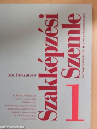 Szakképzési Szemle 2010/1-2.