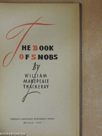 The Book of Snobs