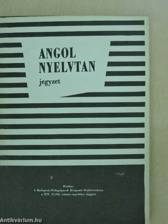 Angol nyelvtan