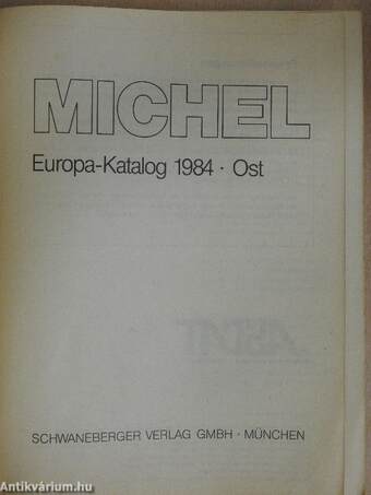 Michel Europa-Katalog Ost 1984 2.