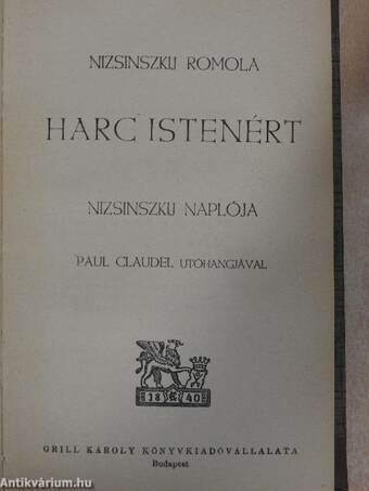 Harc Istenért