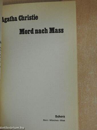 Mord nach Mass