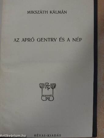 Az apró gentry és a nép