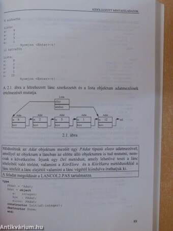 Objektum-orientált programozás Turbo Pascal nyelven 7.0 - Floppy-val