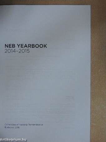 NEB Yearbook 2014-2015