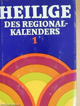 Heilige des regionalkalenders I.