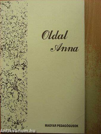 Oldal Anna