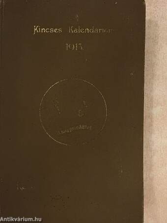 Kincses Kalendáriom 1913