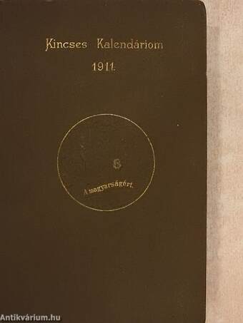 Kincses Kalendáriom 1911