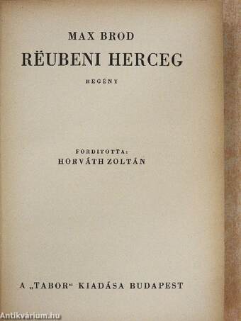 Reubeni herceg