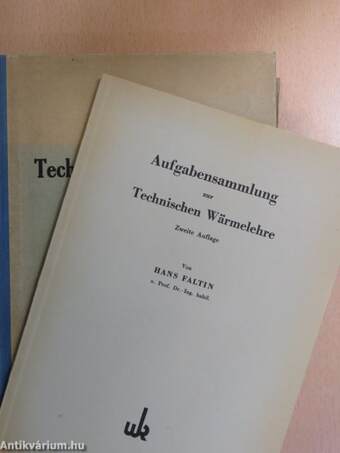 Technische Wärmelehre/Aufgabensammlung zur Technischen Wärmelehre