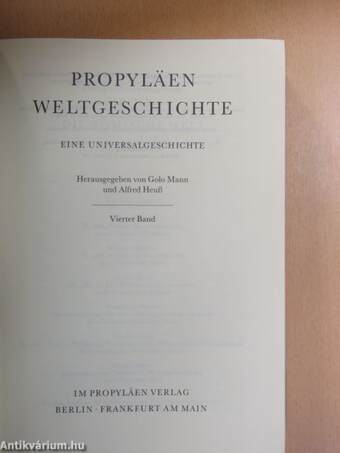 Propyläen weltgeschichte 4.