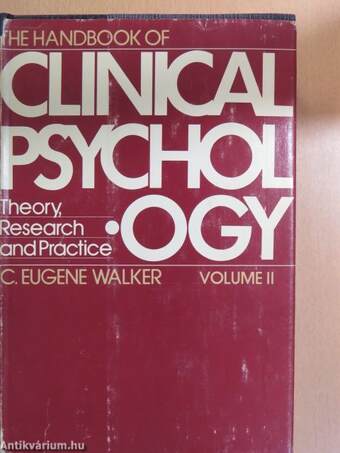 The Handbook of Clinical Psychology II.