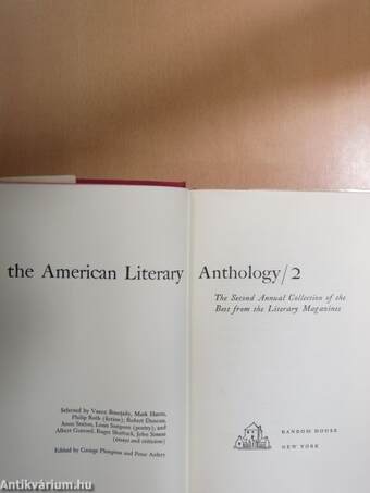 The American Literary Anthology 2.