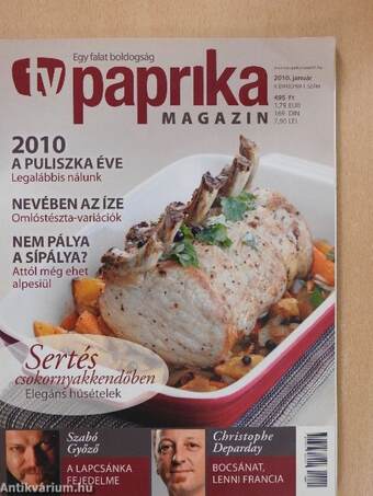 TV Paprika Magazin 2010. január