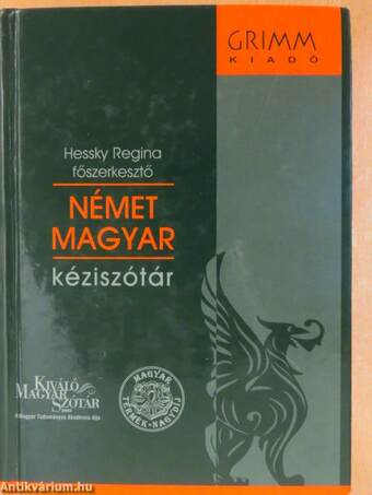 Német-magyar kéziszótár