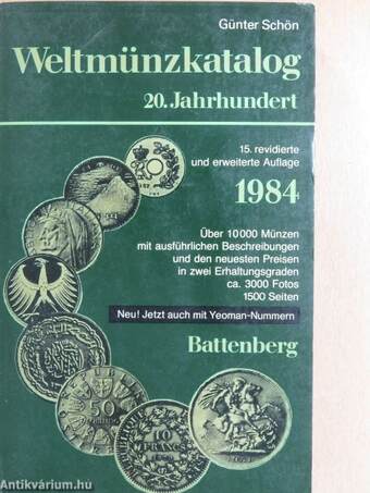 Weltmünzkatalog 1984. I-II.