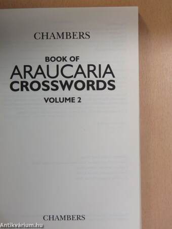 Chambers Book of Araucaria Crosswords 2.