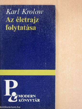 Az életrajz folytatása