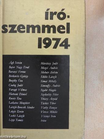 Írószemmel 1974