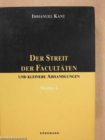 Der Streit der Facultäten