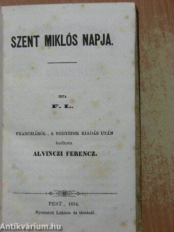 Szent Miklós napja