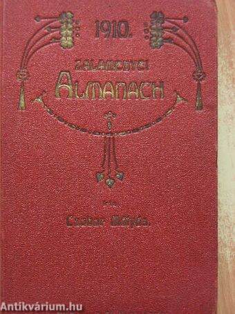 Zalamegyei almanach 1910.