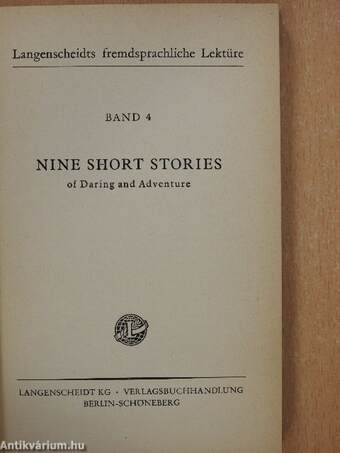 Nine Short Stories of Daring and Adventure