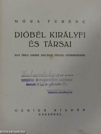 Dióbél királyfi és társai