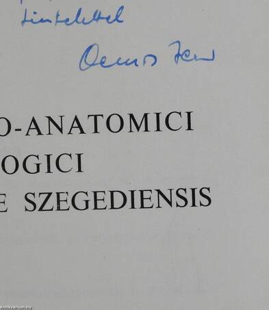 A Szegedi Orvostudományi Egyetem Kórbonctani és Kórszövettani Intézetének közleményei XIV. 1966-1968 (dedikált példány)