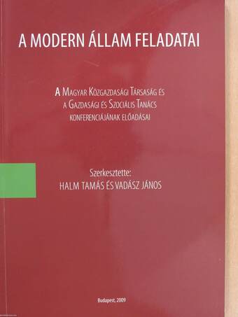 A modern állam feladatai (dedikált példány)