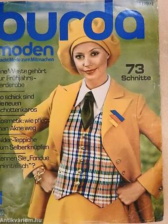 Burda Moden Januar 1972.