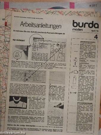 Burda Moden April 1973