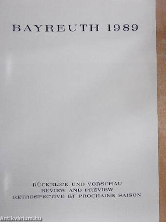 Bayreuth 1989