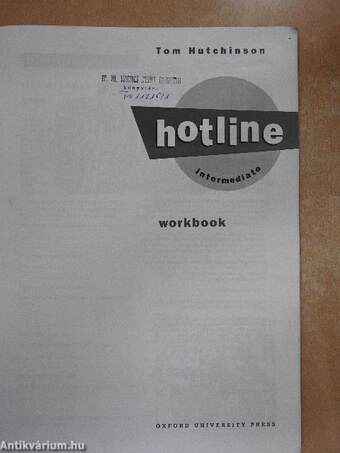 Hotline - Intermediate - Workbook