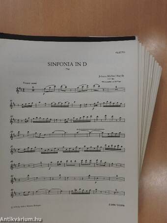 Sinfonia in D 1786