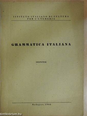 Grammatica Italiana