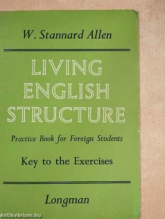 Living English Structure - Key to the Exercises