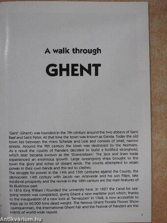 A walk through Ghent