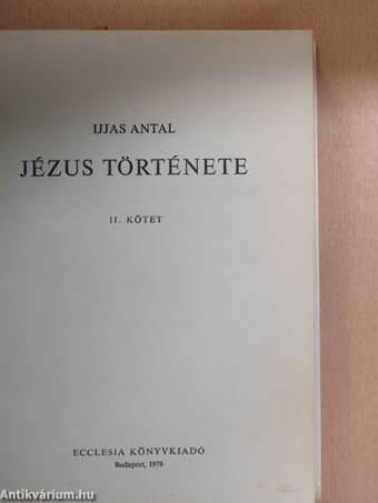 Jézus története II. (töredék)