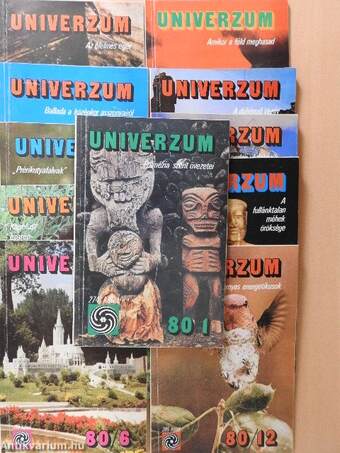 Univerzum 1980. (nem teljes évfolyam)