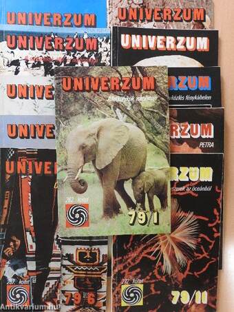 Univerzum 1979. (nem teljes évfolyam)