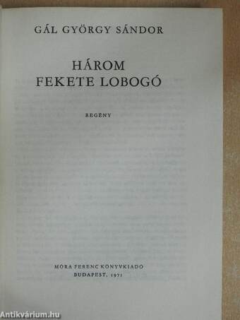 Három fekete lobogó